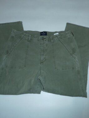 American Eagle Vintage High Rise Utility Pants - Olive